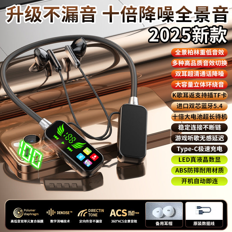 Bluetooth headset long endurance with digital display headset.