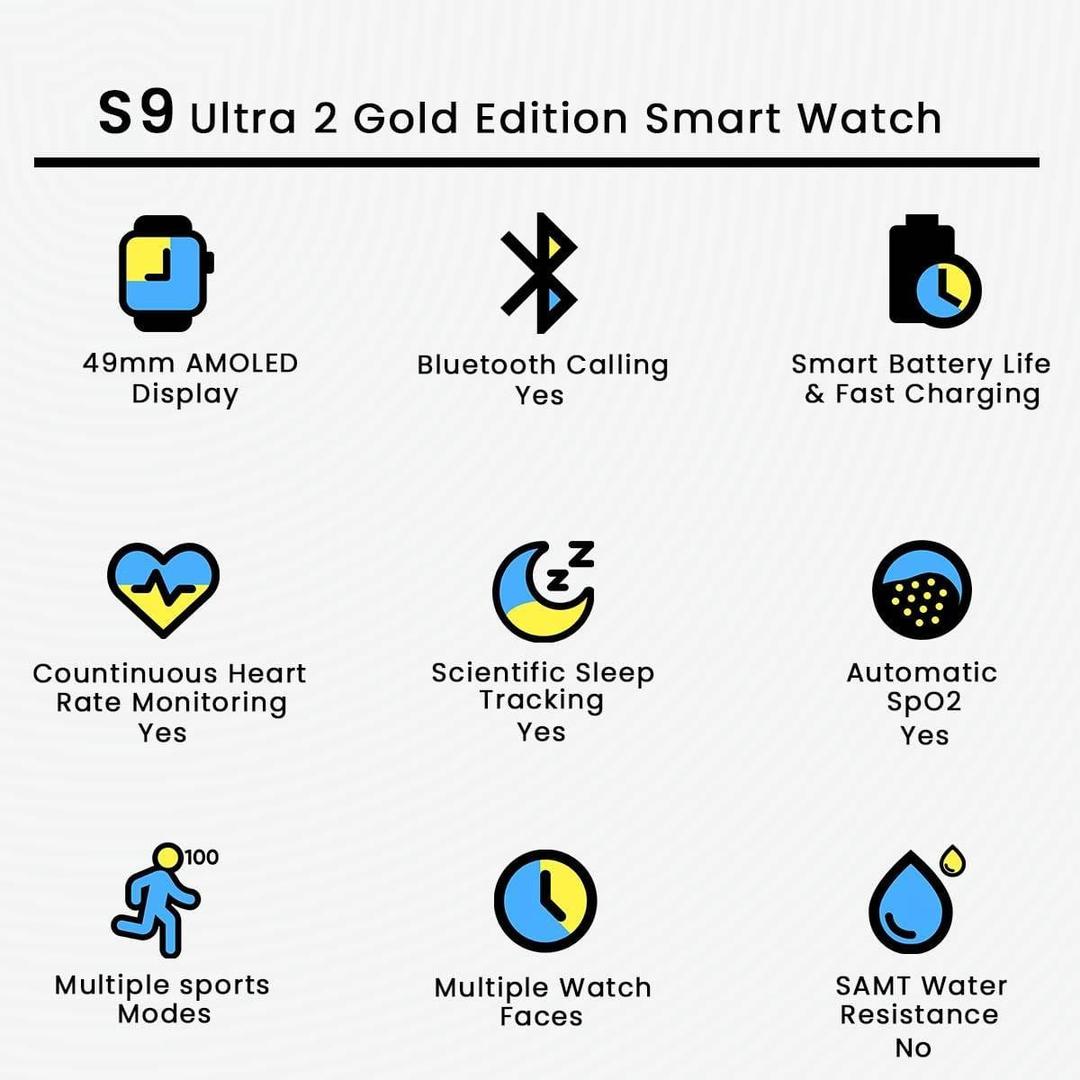 Premium health and fitness smart watch with Bluetooth 5.3 connectivity
