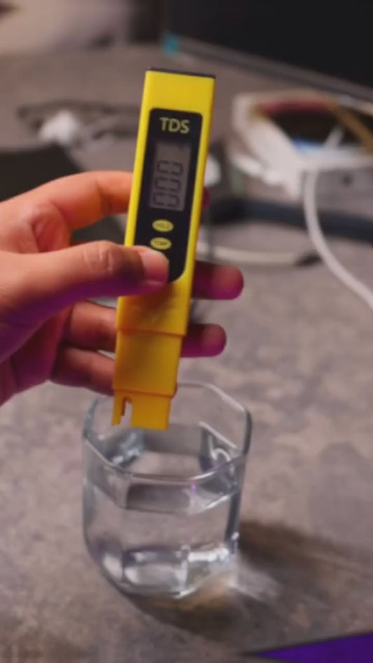 Digital TDS Water Quality Meter – LCD Water Purity Tester for RO, Drinking Water & Aquariums