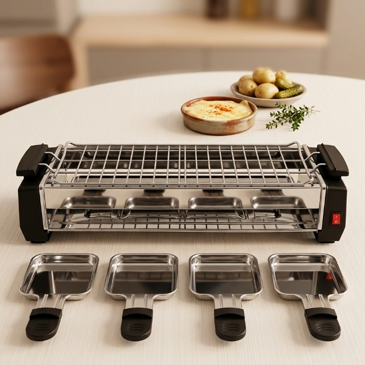 HY9099 Electric Barbecue Grill – Indoor Non-Stick Stone Surface Electric Grill for BBQ & Healthy Cooking